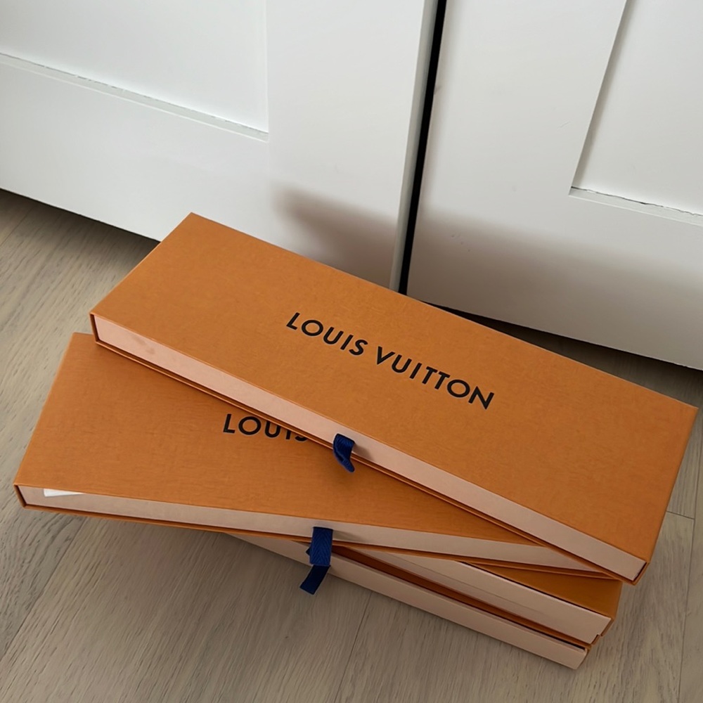 Louis Vuitton Tie/ Silks Boxes